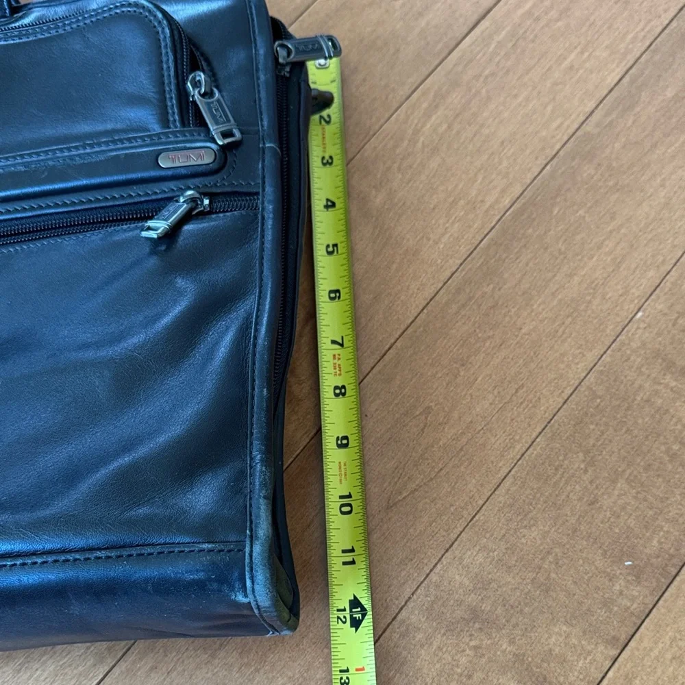 Tumi Leather Briefcase Travel Bag